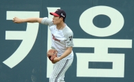 [포토] 훈련에 열중하는 임찬규