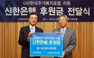 신한銀, 한국주거복지포럼에 후원금 전달