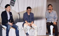 [포토]금연 소셜무비의 세 감독 이범수-김경형-이지승