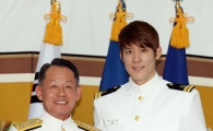[포토] 박태환 '해군 홍보대사 됐어요'