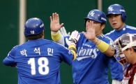 [포토] 박석민 '동점 투런홈런!'
