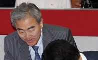 [포토] 김진선 평창 조직위원장과 악수 나누는 유진룡 장관
