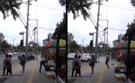 대구 패륜남, 노점상 수박 걷어찬 뒤 '낄낄'