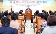 [포토]광주시 동구, 2013년 자원봉사단체 대표자회의 개최