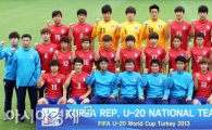[포토] 화이팅 외치는 U-20 월드컵 대표팀