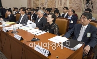 [포토]국회 교문위 출석한 영훈초·중 학교장