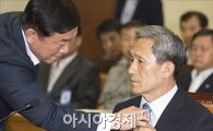 [포토]넥타이 메고 국회 온 김관진 국방장관