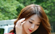 [포토]나인뮤지스 민하, 막내 미모가 이 정도!