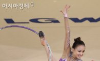 손연재, 리스본 월드컵 4관왕…전 종목 메달 획득
