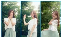 윤소이 근황 공개, 상큼발랄 잔디밭 3종 셀카…"샤방샤방 뛰어다녀요"