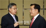 [포토]박준영 전남지사, 중국 궈수칭 산동성장과 환담