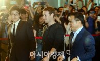 [포토]페이스북 마크 저커버그, 삼성전자 방문