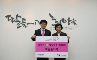 대상 청정원, 여성생활시설에 '희망 숟가락' 물품 전달식 가져