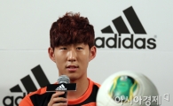 [포토] 질문에 답하는 손흥민