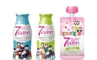 한국야쿠르트, '7even' 3가지 제품 판매 호조