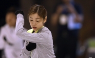 [포토] 김연아 '아름다운 몸짓을 위해'