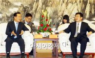 [포토]박준영 전남지사, 빠터얼 내몽고자치구 주석과 회담 