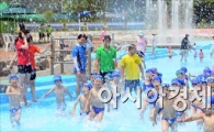[포토]도심에서 물놀이