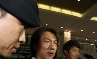 [포토] 축구국가대표팀 사령탑 홍명보 감독 귀국