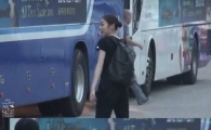 김연아 퇴근길…'아빠 어디가' 연아버전 눈길