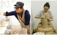 ‘불의 여신 정이’ 문근영-박건형, 도예 연습 매진 '구슬땀'