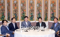 [포토]한자리에 모인 여·야 원내지도부