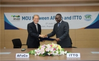 AFoCO, ITTO 산림분야협력 양해각서 체결