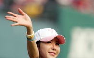 [포토] 한은정, LG 홈경기 시구