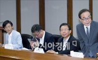[포토]첫 회의 참석한 김준경 KDI 원장