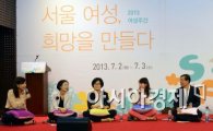 [포토]박원순 서울시장, 서울여성 희망토크쇼 참석