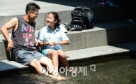 [포토]장마 속 반짝 더위 
