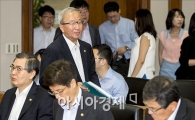 [포토]경제관계장관회의 참석하는 현오석 부총리
