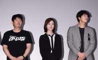 [포토]설경구-한효주-정우성 "'감시자들' 무대인사 왔어요"