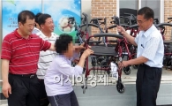 함평군 대동면, 저소득 어르신에 보행보조차 전달