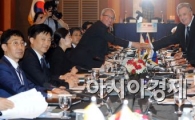 [포토]악수하는 한ㆍ러 장관들