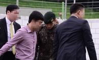 [포토]비, 짧은 인사를 뒤로 하고…