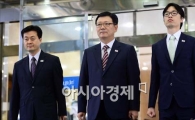[포토]취재진 앞에서 각오 밝히는 대표단