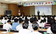 보성군, 대입 교육정보설명회 개최