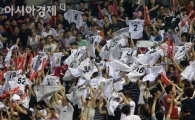 [포토] 펄럭이는 LG 유니폼들