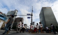[포토]파란 하늘 퇴근길 