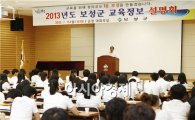 보성군, 교육정보 설명회 성황리 개최