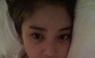 손담비 침대셀카, 물오른 섹시미 과시 '고혹적인 눈빛'