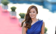 [포토]정재연, 보기만해도 시원한 '블루드레스'