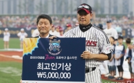[포토] 봉중근 '내가 인기왕'