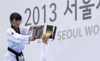 [포토]'태권도 격파 시범'