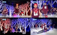 '인기가요' 엑소, 파워풀한 매력으로 '늑대' 변신 