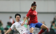 [포토] 여자축구 남북대결