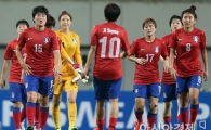 [포토] 태극낭자 패배 아쉬움