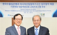 아시아산림협력기구, 한국수출입은행 MOU 