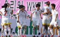 [포토] 선제골에 기뻐하는 중국 선수들